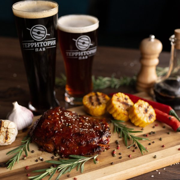 Ребра свиные в фирменном соусе